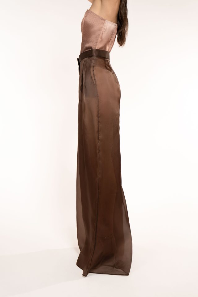 Organza Large Wide Pants