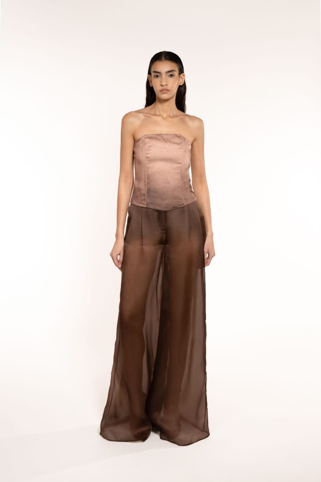 Organza Large Wide Pants