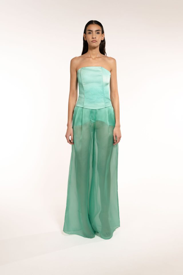 Organza Large Wide Pants