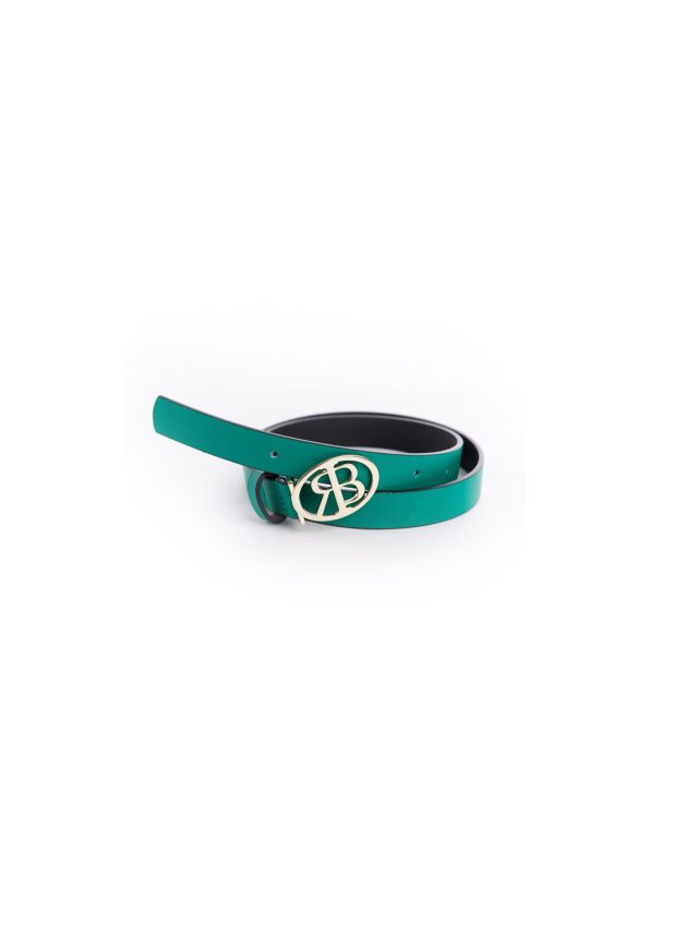 Leather Belt — Green