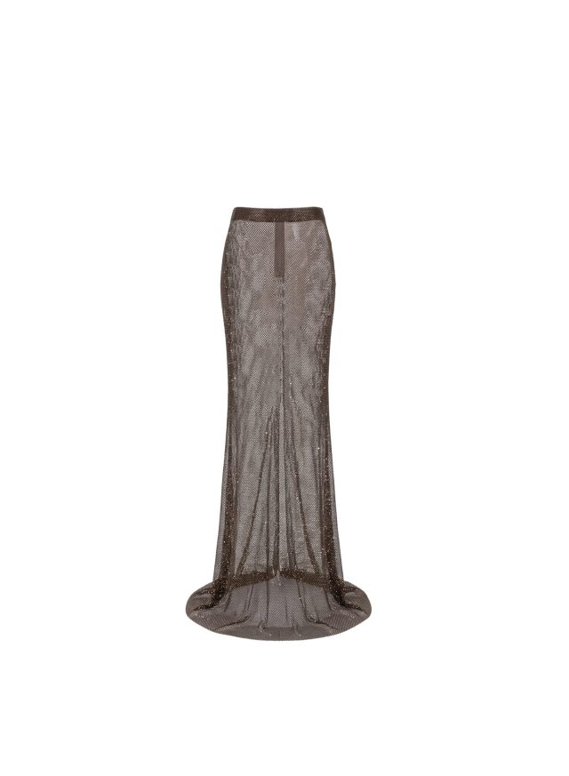 Long Mermaid Sheer Skirt