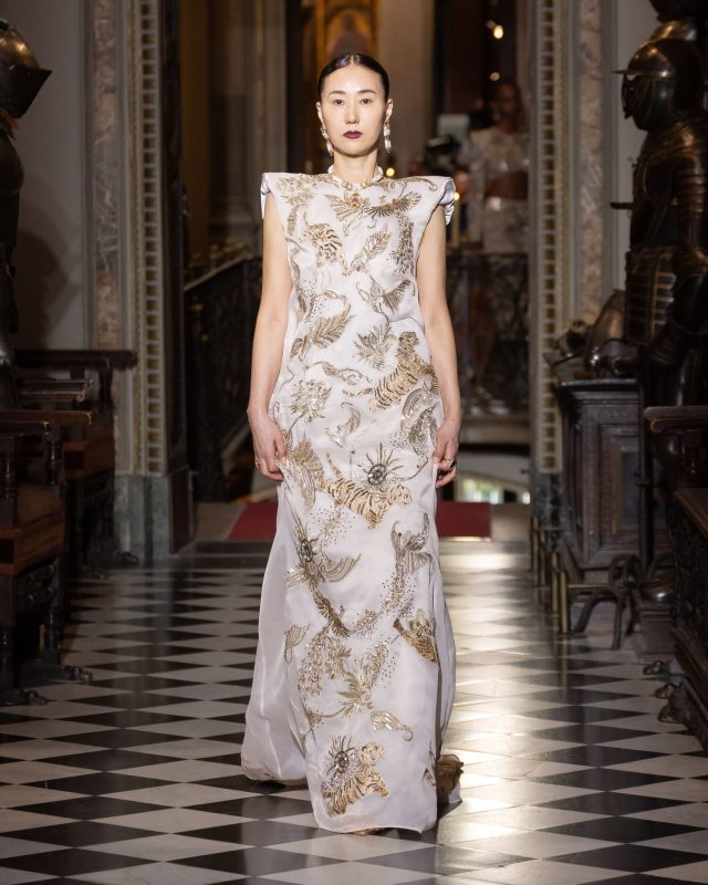 Handmade Embroidered Long Dress