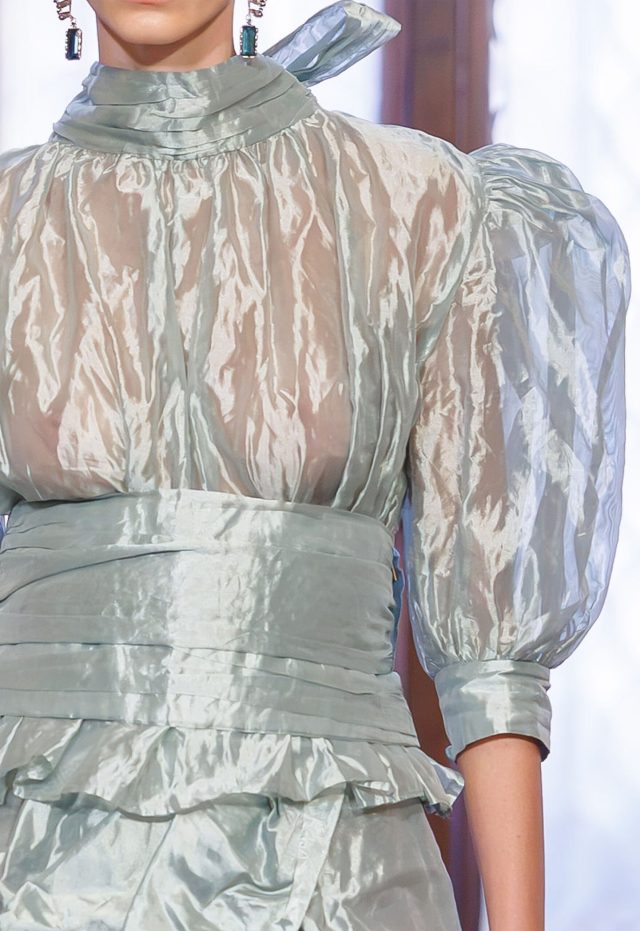 Shirt with Draped Belt