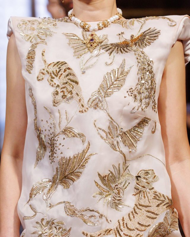 Handmade Embroidered Long Dress