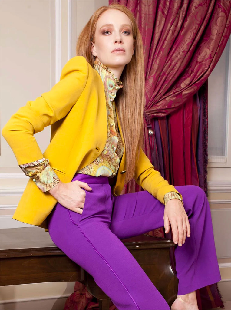 Buy Mustard Yellow Crepe Silk Sharara Suit For Women Online - Frontierraas